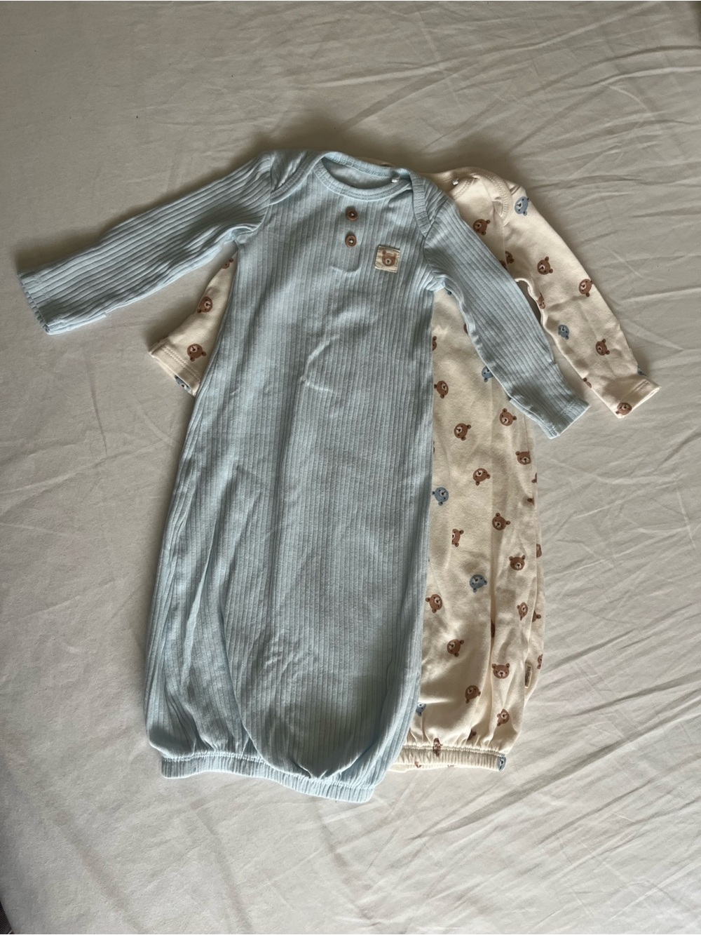 3mo Huggies Bear Print Pajamas